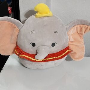 Disney Dumbo Large Squishmallow Plush Pillow Stuffed Animal Toy